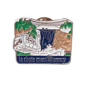 La Chute-Montmorency Souvenir Lapel Hat Pin